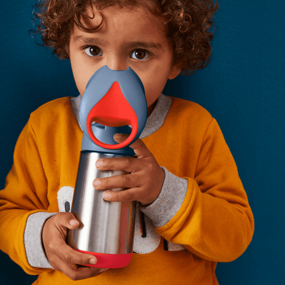 B.Box Insulated Drink Bottle 350ml - Blue Blaze - BentoBliss