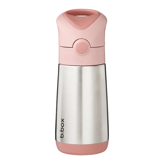 B.Box Insulated Drink Bottle 350ml - Blush Crush - BentoBliss