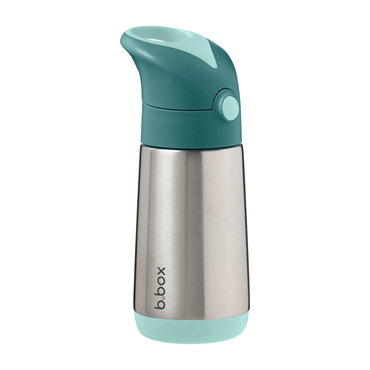 B.Box Insulated Drink Bottle 350ml - Emerald Forest - BentoBliss