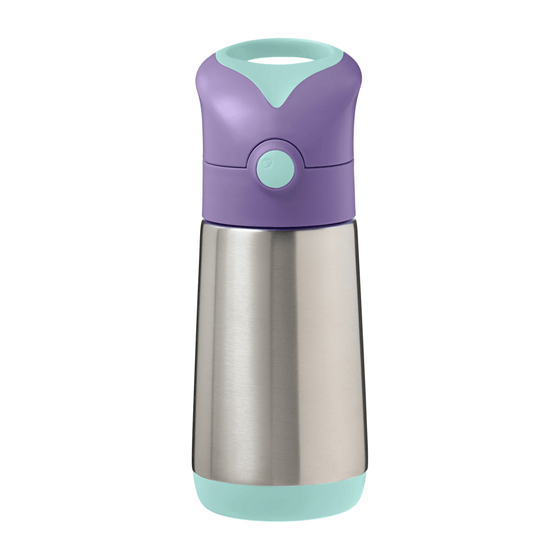 B.Box Insulated Drink Bottle 350ml - Lilac Pop - BentoBliss