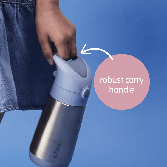 B.Box Insulated Drink Bottle 350ml - Midnight - BentoBliss