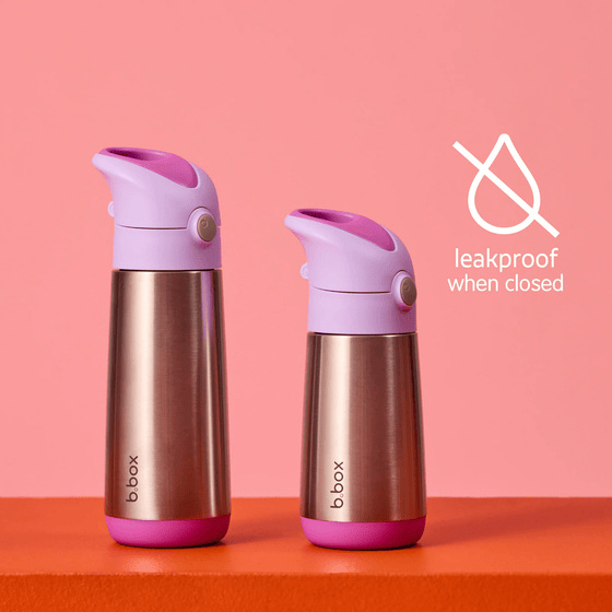 B.Box Insulated Drink Bottle 350ml - Midnight - BentoBliss