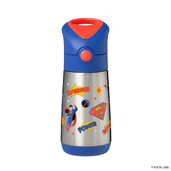B.Box Insulated Drink Bottle 350ml - Superman - BentoBliss