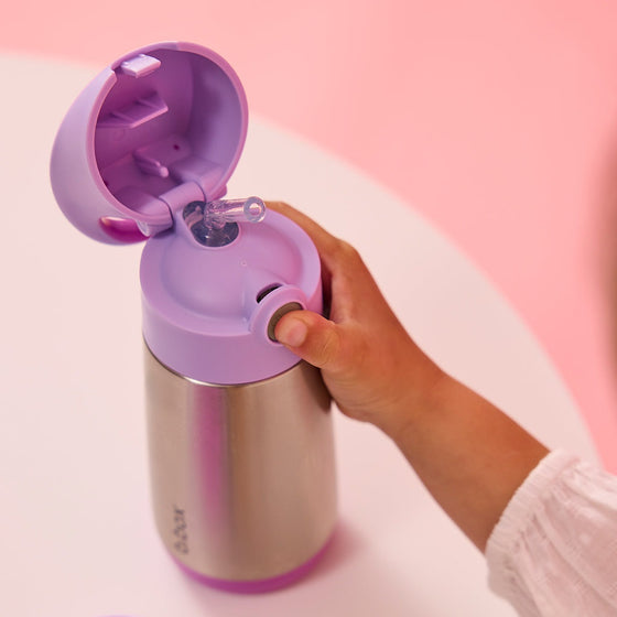 B.Box Insulated Drink Bottle 500ml - Sugar Plum