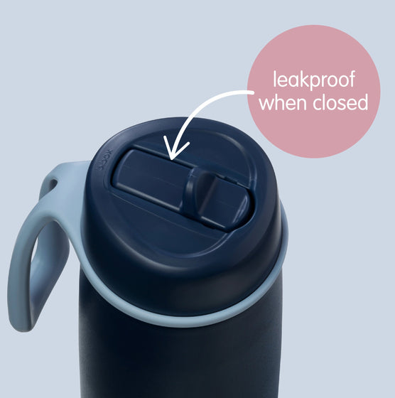 B.Box Insulated Flip Top Bottle 690ml - Blush Crush
