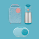 B.Box Mini Insulated Lunch Bag, Snackbox And Drink Bottle - Confetti