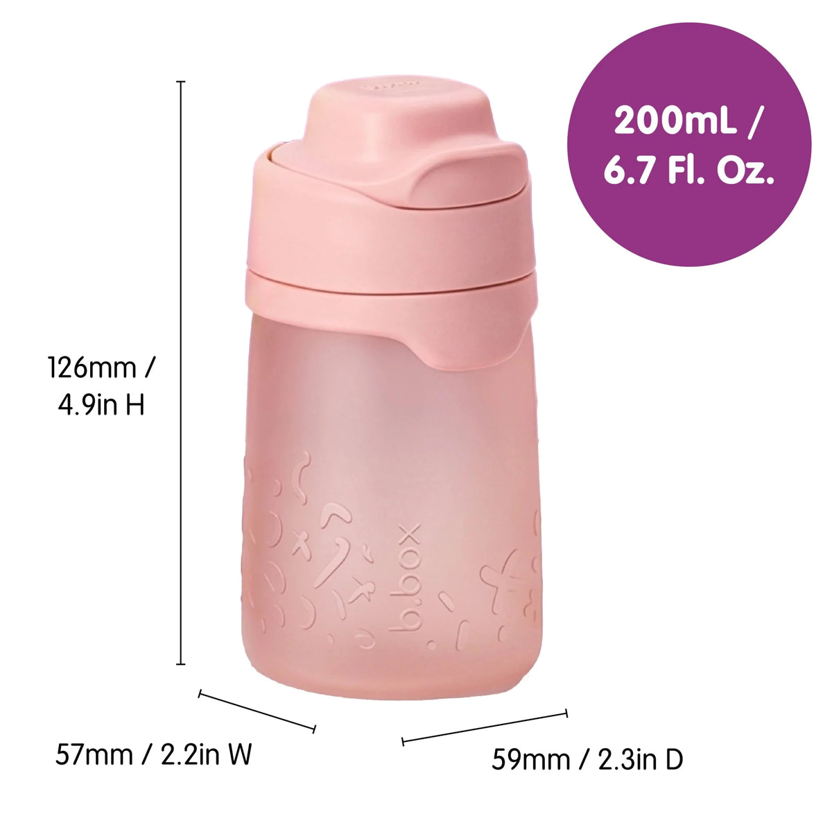 B.Box Reusable Yoghurt Pouch Berry- BentoBliss