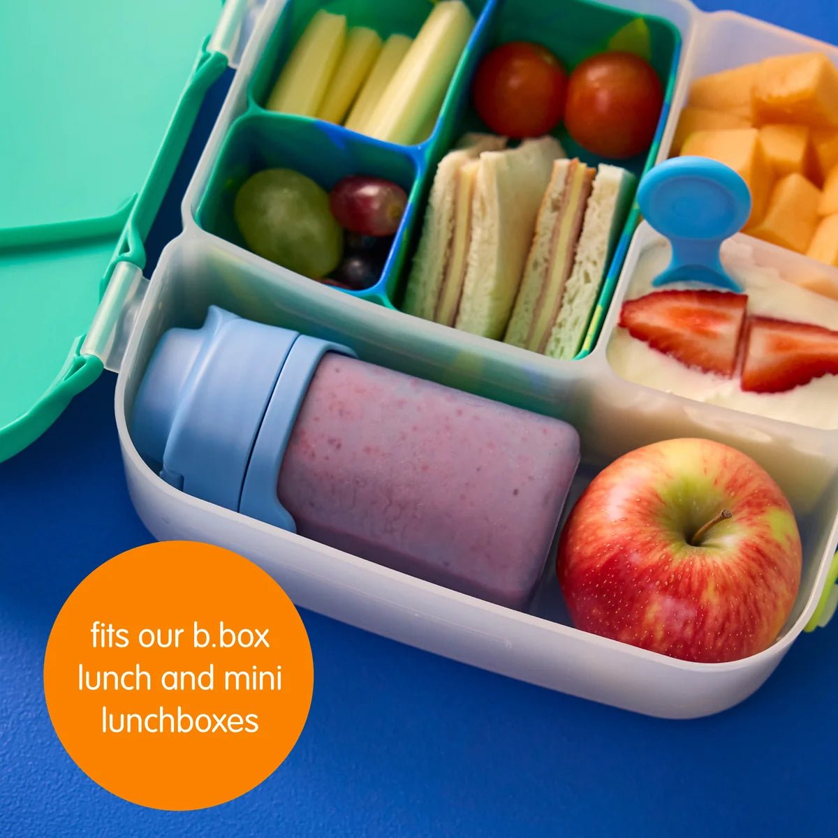 B.Box Reusable Yoghurt Pouch Ocean- BentoBliss