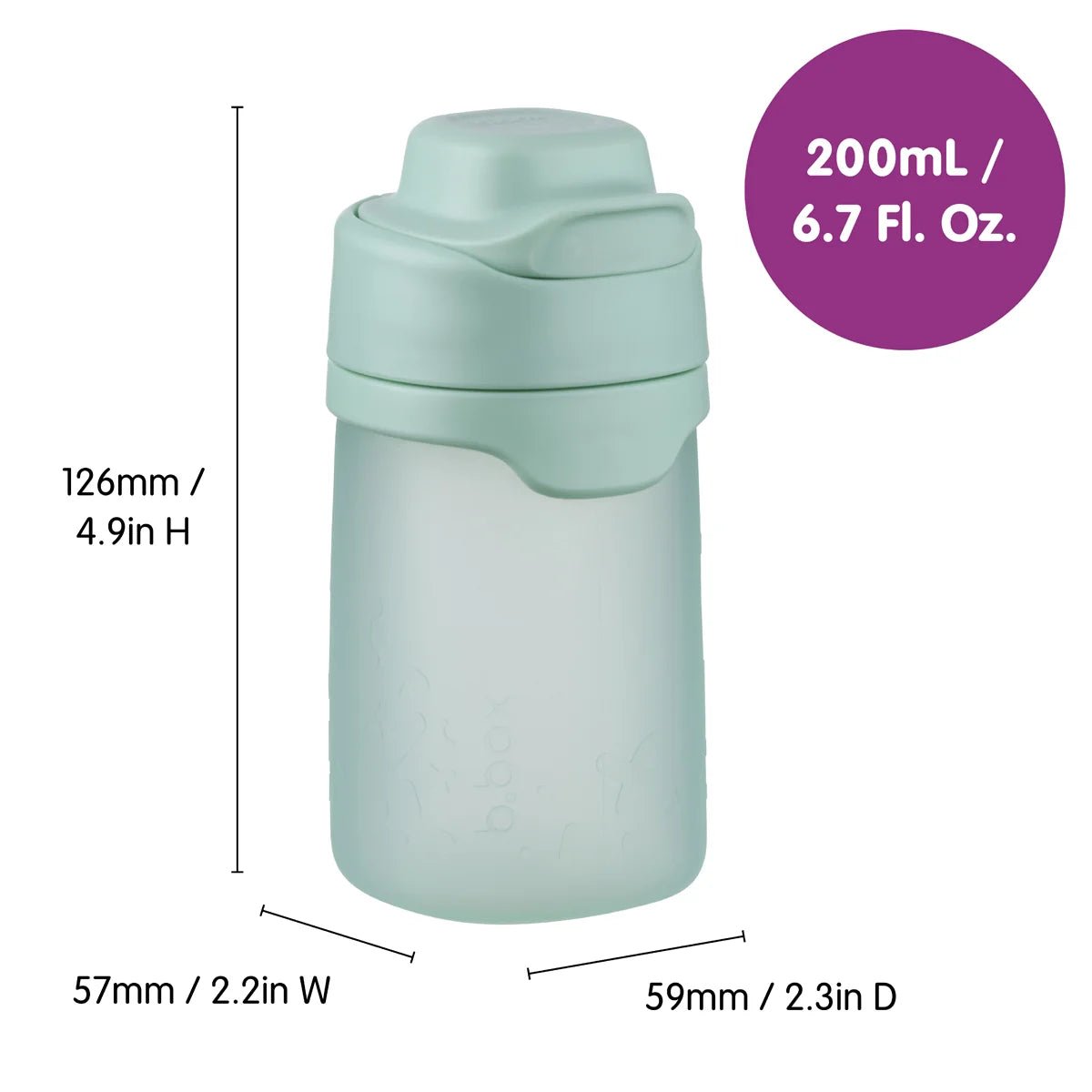 B.Box Reusable Yoghurt Pouch Forest- BentoBliss