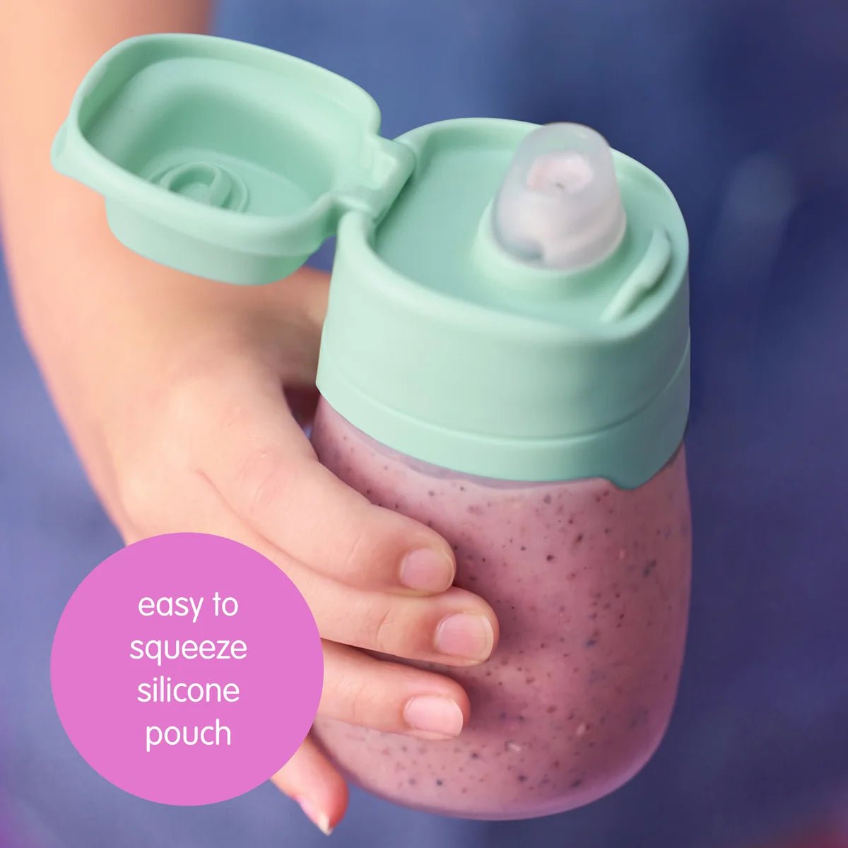 B.Box Reusable Yoghurt Pouch Forest- BentoBliss