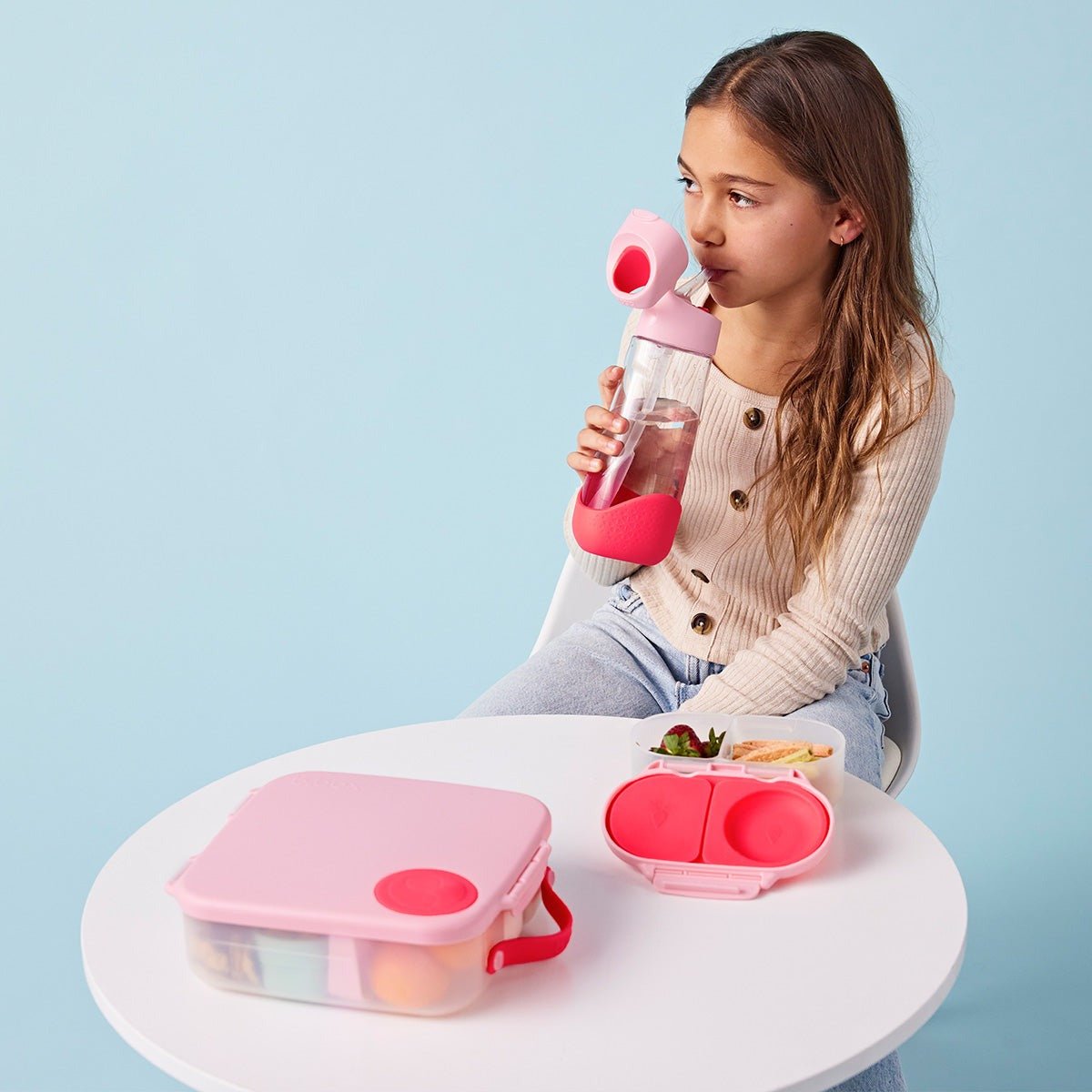 B.Box Snackbox - Flamingo Fizz - BentoBliss