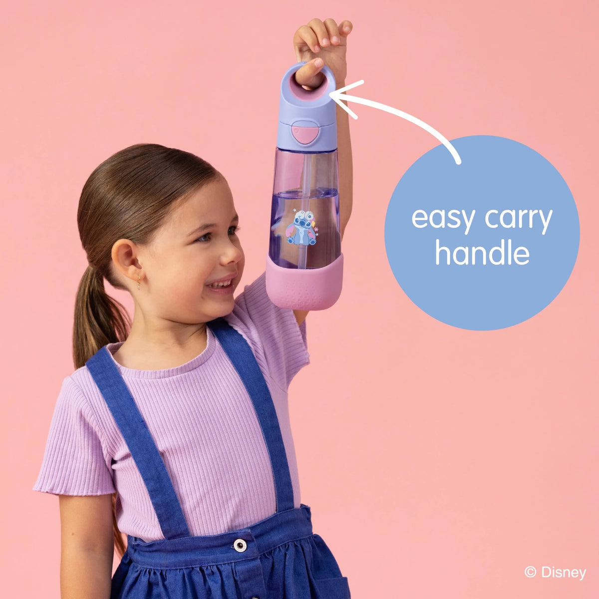 B.Box Tritan Drink Bottle 600ml - Stitch Disney Stitch- BentoBliss