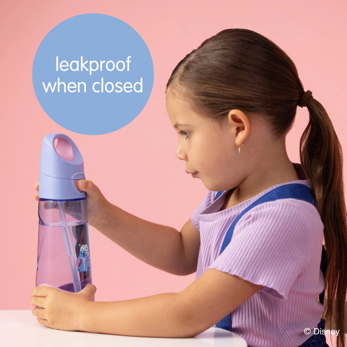 B.Box Tritan Drink Bottle 600ml - Stitch Disney Stitch- BentoBliss