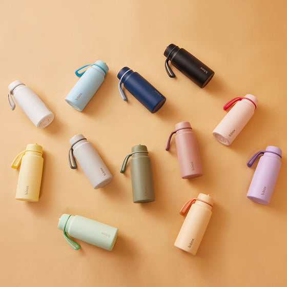 B.Box Insulated Flip Top Bottle 1L - Lagoon - BentoBliss 