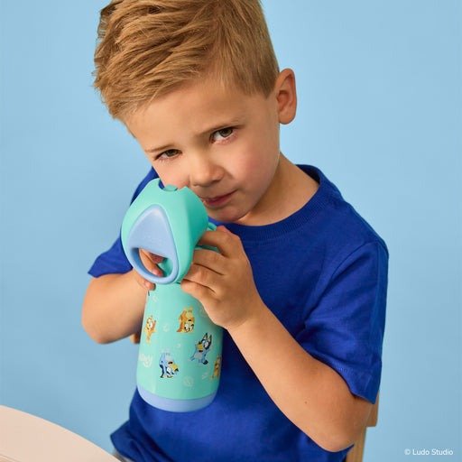 B.Box Insulated Drink Bottle 350ml - Bluey Playtime - BentoBliss