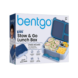 Bentgo Kids Stow And Go Bento Lunch Box Navy- BentoBliss