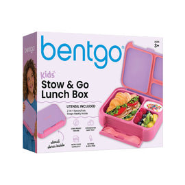 Bentgo Kids Stow And Go Bento Lunch Box Lilac- BentoBliss