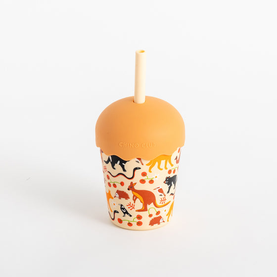 Chino Club Mini Smoothie Cup & Straw 200ml