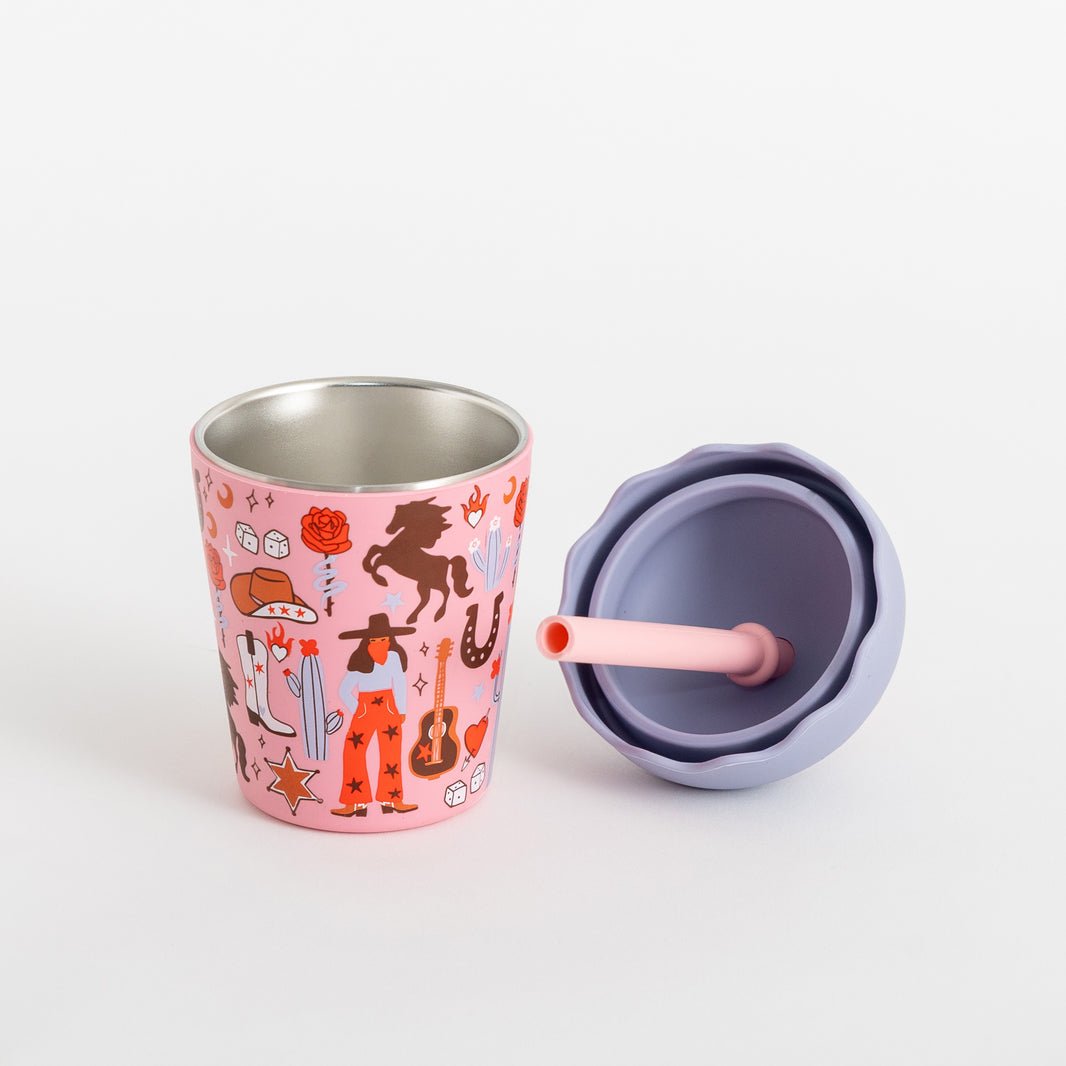 Chino Club Mini Smoothie Cup & Straw 200ml - BentoBliss