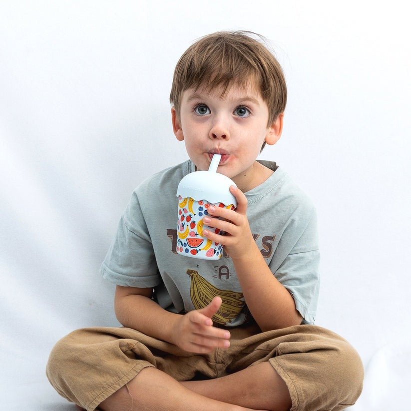 Chino Club Mini Smoothie Cup & Straw 200ml - BentoBliss