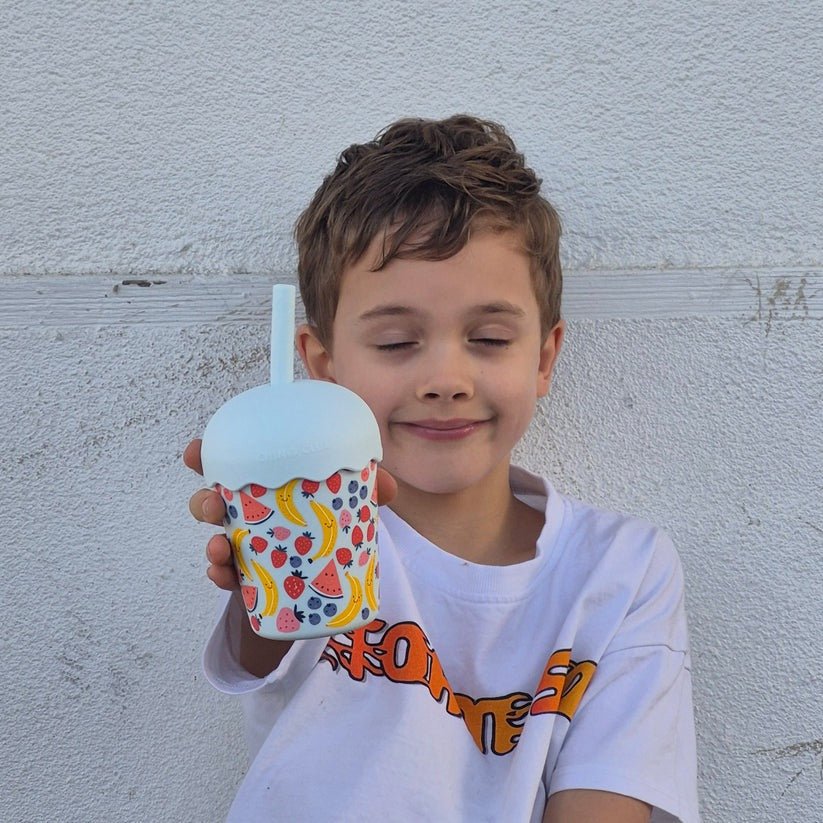 Chino Club Mini Smoothie Cup & Straw 200ml - BentoBliss