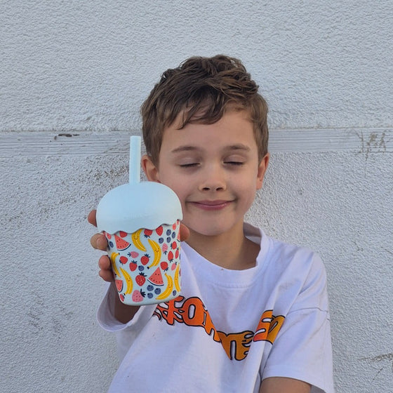Chino Club Mini Smoothie Cup & Straw 200ml
