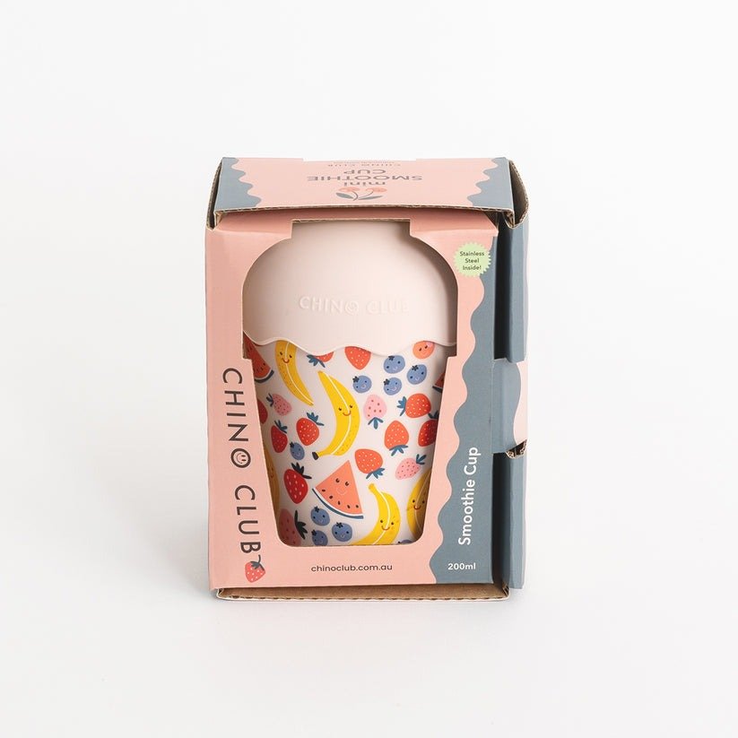 Chino Club Mini Smoothie Cup & Straw 200ml - BentoBliss