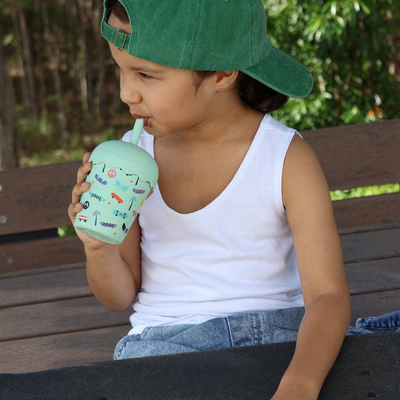 Chino Club Mini Smoothie Cup & Straw 200ml