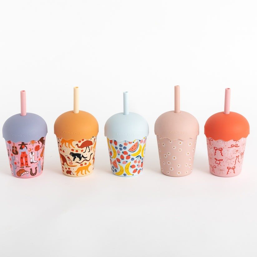 Chino Club Mini Smoothie Cup & Straw 200ml - BentoBliss