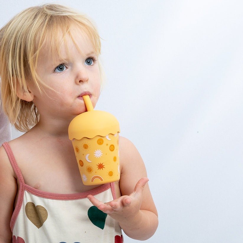 Chino Club Mini Smoothie Cup & Straw 200ml - BentoBliss