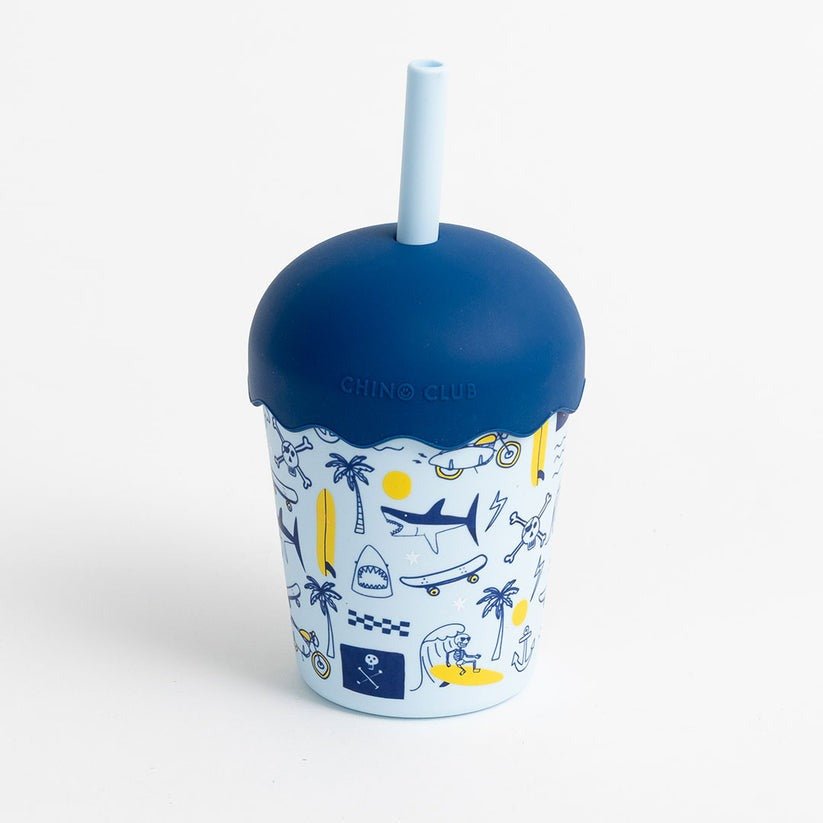 Chino Club Mini Smoothie Cup & Straw 200ml - BentoBliss
