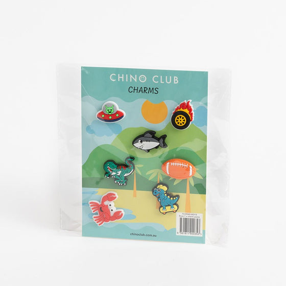 ChinoClub Boys Chino Charms Set Of 7