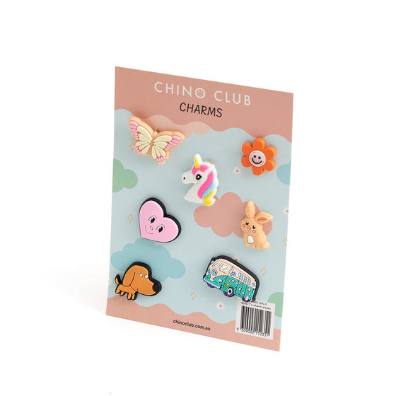 ChinoClub Girls Chino Charms Set Of 7