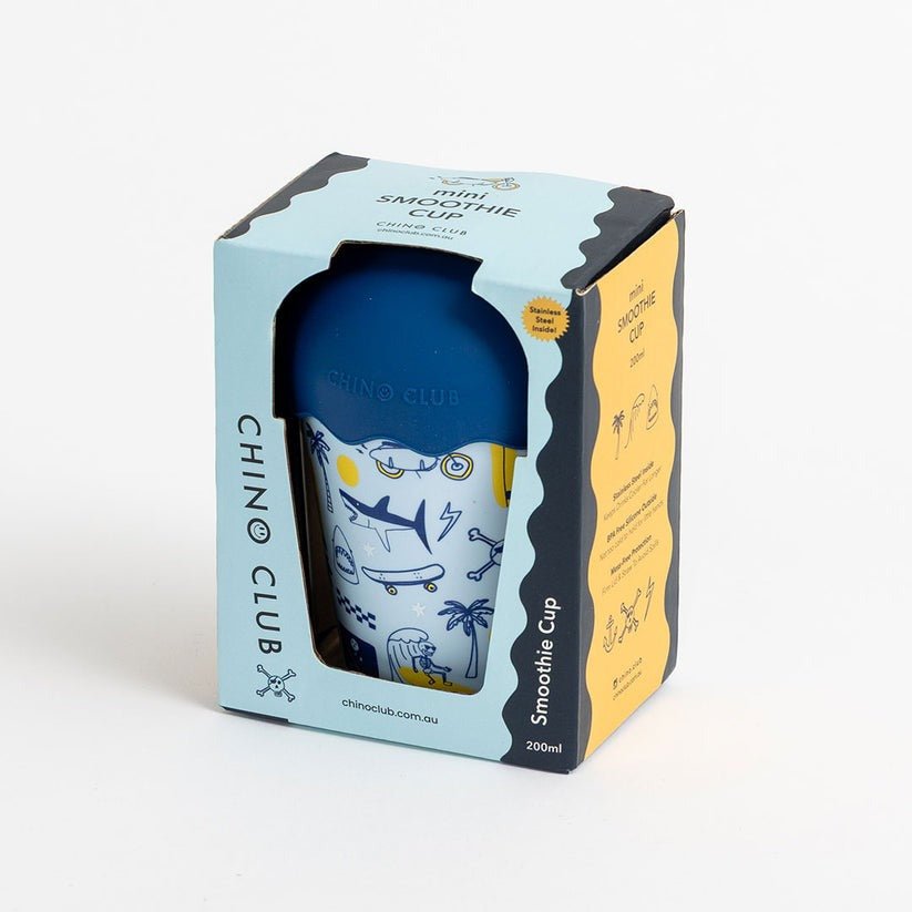 Chino Club Mini Smoothie Cup & Straw 200ml - BentoBliss