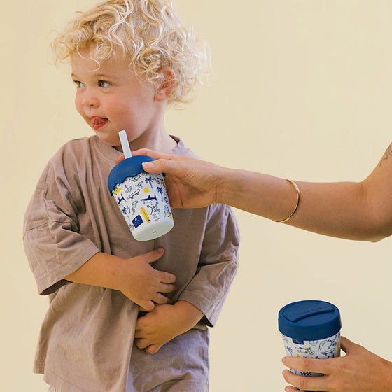 Chino Club Mini Smoothie Cup & Straw 200ml