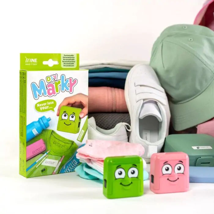 DIY Marky Naming Textile Stamps Washable Labels - BentoBliss