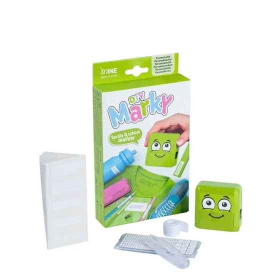 DIY Marky Naming Textile Stamps Washable Labels