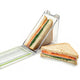 Joie Triangle Sandwich Container Open – Clear Lid Showing Interior for Sandwiches and Wraps