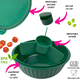 Yumbox Leakproof Poke Salad Bowl - Kale Green - BentoBliss 