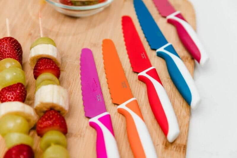 Kiddikutter Knife - Orange - BentoBliss