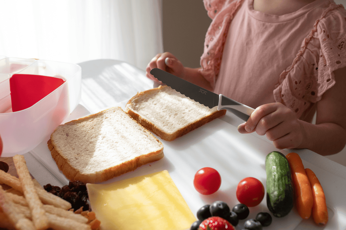 Kiddikutter Knife - Smokey Grey - BentoBliss
