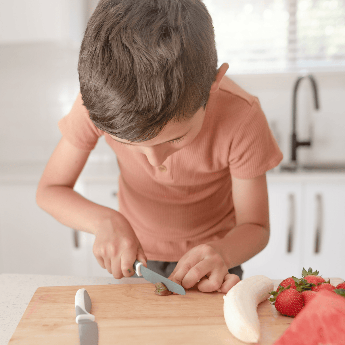 Kiddikutter Knife - Dusty Pink - BentoBliss
