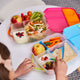 B.Box Wholefood Lunch Box With Food and Kid Eating