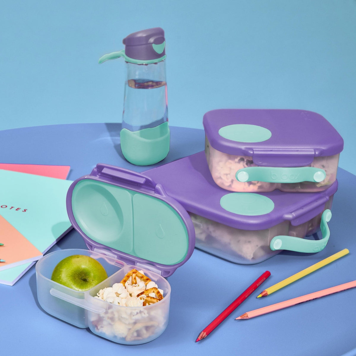 B.Box Lunchbox Large - Lilac Pop - BentoBliss