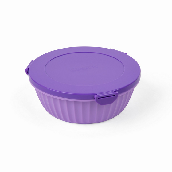 Yumbox Leakproof Poke Salad Bowl - Maui Purple - BentoBliss 