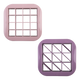 Melii Luxe Bite Size Sandwich Cutters Set 2