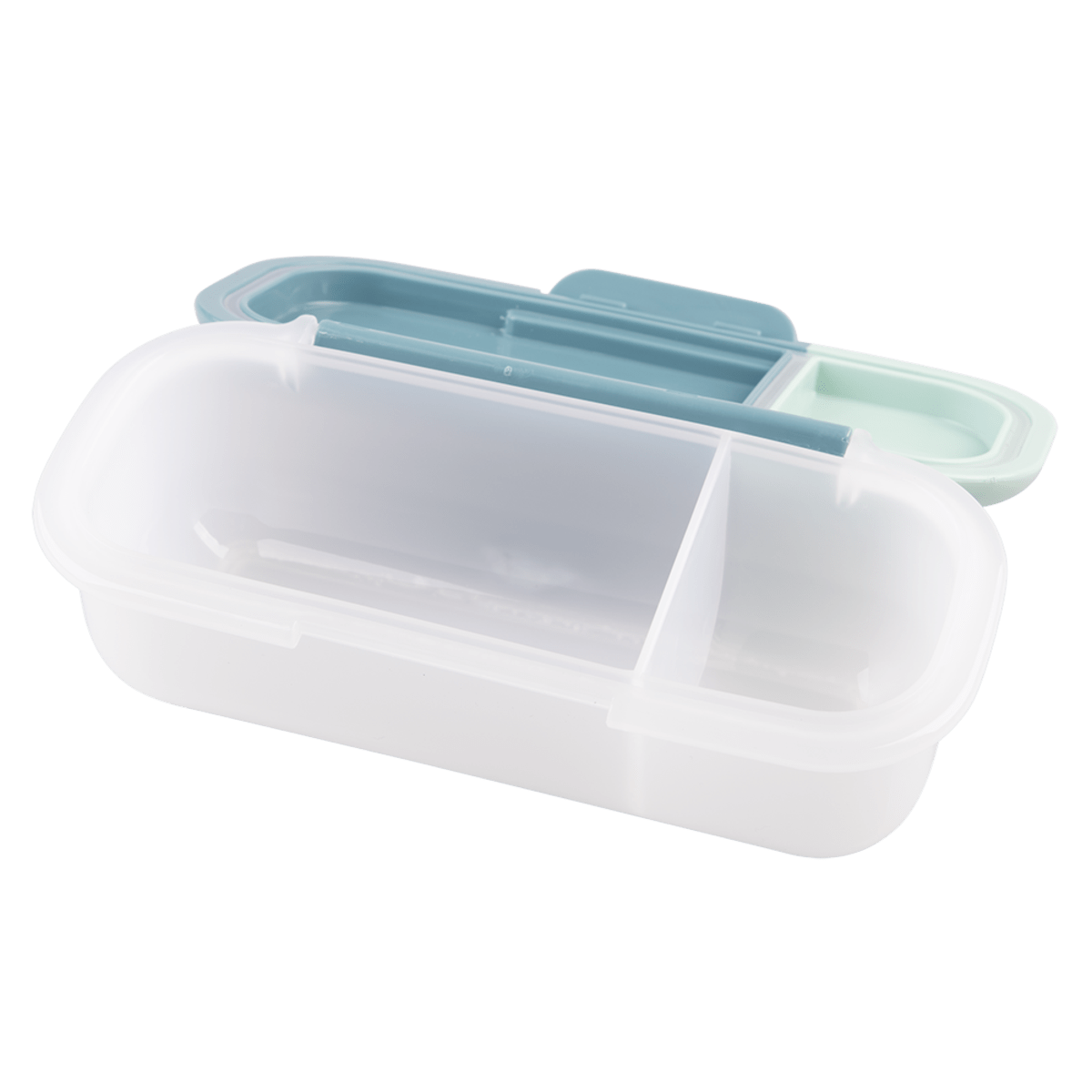 Melii Luxe Dip Container - Blue/Mint - BentoBliss