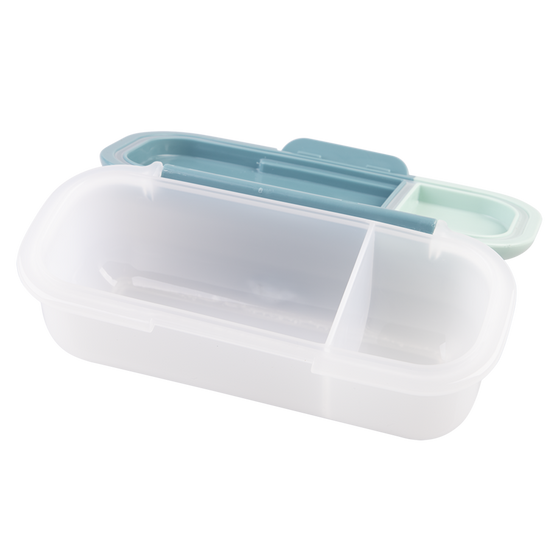 Melii Luxe Dip Container - Blue/Mint