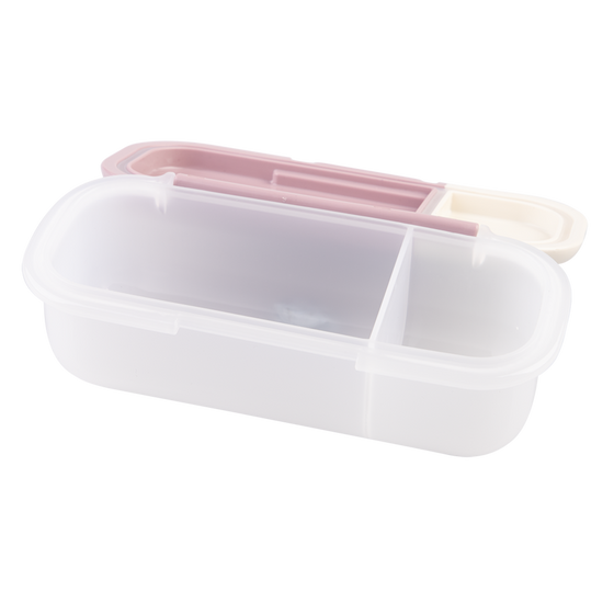 Melii Luxe Dip Container - Pink/Ivory