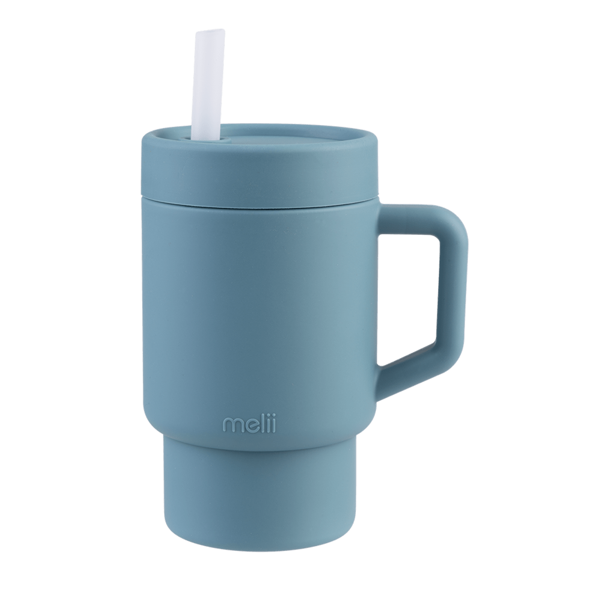 Melii Luxe Silicone Tumbler With Straw 265ml - BentoBliss